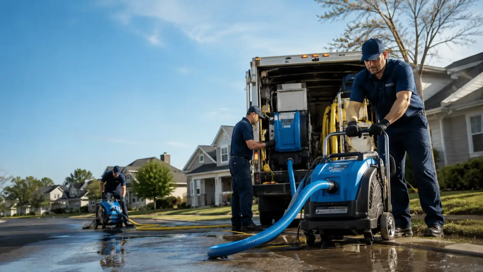 Flood Damage Cleanup in North Versailles, PA